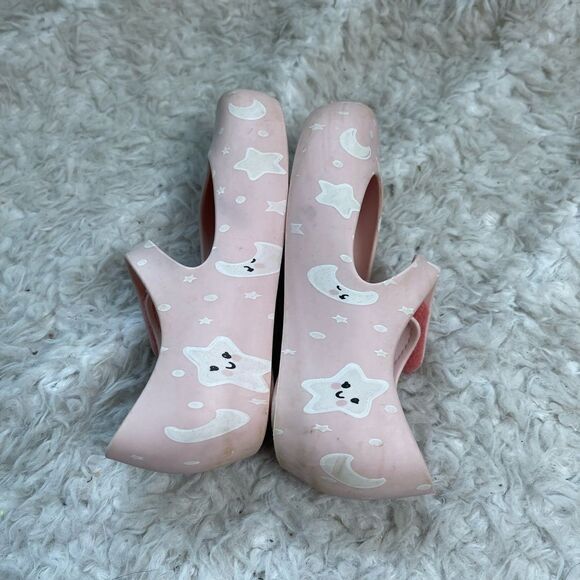 Mini Melissa -Unisex-Child Mini Ultragirl Theme pink rubber Ballet Flat SZ 9US - Picture 5 of 11